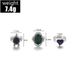 Personalized Love Turtle Temperature Changing 3-piece Set Ring_ipsvogv.com