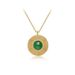 Women's Jewelry French Retro Circle Straw Hat Necklace Light Luxury High End Design Sense Fashion Temperament Versatile Clavicle Necklace_ipsvogv.com