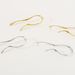 11659 simple and exaggerated asymmetrical metallic ZA niche curved alloy earrings for women_ipsvogv.com