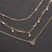 Popular Fashion New Women's Multi Layered Star Pendant Neckchain Handmade Necklace Combination_ipsvogv.com