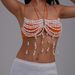 Jewelry Temperament Pearl Bead Chest Sexy Geometric Tassel Body Chain_ipsvogv.com