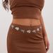 Personalized Punk Cowboy Hat, Turquoise Boots, Waist Metal Body Chain, Female_ipsvogv.com
