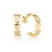 Women's Jewelry S925 Silver Needle Love Five Pointed Star Diamond Earrings Female Fashion Versatile Cute Design Earrings_ipsvogv.com
