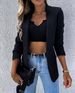 Women's Clothing new style long sleeved fashion sexy printed suit jacket_ipsvogv.com