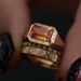 gold Three Piece Ring Ins Women's Set Jewelry_ipsvogv.com