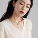 Mobius Ring 10mm Pearl Necklace Female S Sterg Clavicle Chain Sier Jewelry_ipsvogv.com