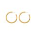 Women’s Jewelry Set Fashion Fashion 20/25/30/40/50mm Simple Plain Hoop Earrings For Women Internet Celebrity INS Hoop Stainless Steel Earrings_ipsvogv.com