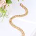 Color Blocking Splicing Seven Color Cuban Chain Unisex Rap Hip-hop Collarbone Necklace Ins_ipsvogv.com