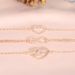 Fashion And Simplicity Double Love Handicrafts Lucky 8-character 3-piece Bracelet Set_ipsvogv.com