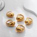 Women’s Jewelry Set Fashion Hot Sale Micro Diamond Open Water Drop Ring Gold Plated Ring Adjustable Ring_ipsvogv.com