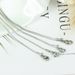 Snake bone chain high grade titanium steel ins style thin fashion stainless steel necklace pendant with chain simple men and women clavicle chain_ipsvogv.com