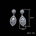 Cao Shi's New Earrings Exquisite and Set with Horse Eyes Shaped Zircon Earrings, Feminine Commuter Style Earrings_ipsvogv.com