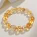 Natural Hair Yellow Tower Crystal Bracelet, Simple And Fashionable, Unique Women's New Handstring Jewelry_ipsvogv.com