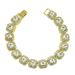 Hip hop men's short square diamond full diamond Cuban chain necklace accessories nightclub disco street dance pendant accessories_ipsvogv.com