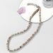 Natural Color Beaded Jasper Pearl Pendant Necklace For Women Light Luxury High End Men And Women Clavicle Chain_ipsvogv.com