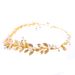 Hot Sale Leaf Headband Baroque Gold Leaf Headdress Bridal Jewelry_ipsvogv.com