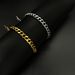 Men's Titanium Steel Six-Sided Polished Cuban Simple Personality Jewelry Trendy Bracelet_ipsvogv.com