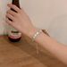 Colorful Natural Stone Broken Silver For Women 2024 New Item, Light Luxury Niche Collarbone Chain, Sweet Cool Necklace_ipsvogv.com