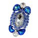 Hot ring ring Internet Celebrant Rhinestone Square Exaggerated Personality Design High-end Fashion Jewelry for Women ring_ipsvogv.com