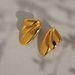 INS Retro Plated Titanium Steel Polished Bright Wing Earrings_ipsvogv.com