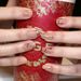 【 30 】 Spring/summer Pieces New Chinese Short Style Three Dimensional Gilded Wearing Armor Atmosphere and Advanced Nail_ipsvogv.com