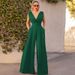 new slim jumpsuit high waist slimming jumpsuit straight wide leg pants for women_ipsvogv.com