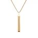 Simple Style, Hot Selling, Adjustable Breathing, Slow Pressure, Stainless Steel Pendant Necklace, Fashionable_ipsvogv.com