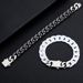 Men's Jewelry Ceramic Cuban Bracelet Design Niche Hip Hop Jewelry Men's Titanium Steel Jewelry_ipsvogv.com