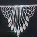 Rhinestone bracelets, fashionable tassel colored diamond horse eye finger bracelets, ladies' versatile accessories_ipsvogv.com