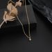 New Personalized Fashionable And Minimalist Dot Diamond Small Pendant Necklace Accessories_ipsvogv.com