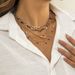 Jewelry Colored Rhinestone Tassel Versatile With Stacked And Niche Crystal Bead Sequin Necklace_ipsvogv.com