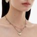 Milard Style Double-layer Heart-shaped Mother Of Pearl For Women, Light Luxury, High-end Design, Fashionable Spring And_ipsvogv.com