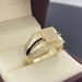 Unisex hot selling men's rings Fashionable and domineering men's rings Inlaid diamond jewelry_ipsvogv.com