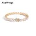 New Women's 7mm Three-Claw Heart-Shaped Men's Tennis Bracelet Hip-Hop Rose Gold Single Row Chain_ipsvogv.com