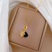 】 Love 【 Dog Claw Light Luxury Charm Gorgeous Full Diamond Necklace Women's Versatile Clavicle Titanium Steel Chain 【 】_ipsvogv.com