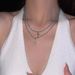 Dark Style Cross Necklace For Summer Women, High Grade Thin Beaded Clavicle Necklace, Design, Sweet And Cool Necklace, New Style_ipsvogv.com