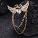 Hot Selling High-end Luxury Alloy Full Diamond Inlaid Animal Brooch Women's Clothing Pin Versatile Accessory_ipsvogv.com