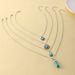 New Bohemian Style Turquoise 4-layer Necklace Pendant Set_ipsvogv.com