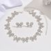 Jewelry & Accessories Fashion Bow Necklace Party Accessories Flashing All Match Full Diamond Necklace_ipsvogv.com