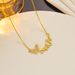 Korean Light Luxury Zircon Butterfly Pendant Necklace For Women's Fashion, Cold And Individualized Charm, Collarbone_ipsvogv.com
