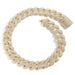 Men’s Jewelry Set Fashion Hip Hop Necklace 22mm Wide Bubble Cuban Chain 5 Row Diamond Personality Domineering Trendy Zircon Men's Necklace_ipsvogv.com