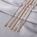 Jewelry Trendy Sparkling Rhinestone Claw Butterfly Inlaid Diamond Bracelet Chain, 5-piece Set Of Bracelets_ipsvogv.com