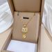 】 Flower 【 Cat Zircon Light Luxury Charm Gorgeous Full Diamond Necklace Women's Versatile Clavicle Titanium Steel Chain 【 】_ipsvogv.com