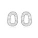 Women's Jewelry Fashion Full Diamond Oval Earrings Light Luxury High End Design S925 Silver Needle Temperament Earrings Inlaid With Diamonds_ipsvogv.com