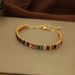 Light Luxury High-end Dopamine Colored Zircon Necklace, Niche And Trendy Bracelet, Temperament Accessory 2036_ipsvogv.com
