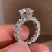 Cao Shi's Luxury Copper Inlaid Zircon For Women's Exquisite Four Claw Engagement Banquet Ring Accessories_ipsvogv.com