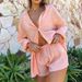 Women's Clothing sexy two-piece suit for women beach sunscreen shirt shorts suit_ipsvogv.com