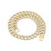 Hip Hop Miami 15mm Cuban Men's And Women's Trendy Thin Style Set With Full Diamond Hiphop Necklace Collar Chain_ipsvogv.com