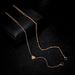 Minimalist Natural Alloy Gold And Silver Dual Color Heart-shaped Bead Double-layer Bracelet For Women's Jewelry_ipsvogv.com