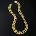 New Men's Necklace Bracelet Full Diamond Skull Cuban Street Hip Hop Chain_ipsvogv.com